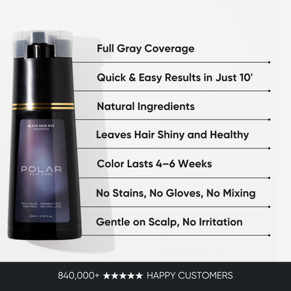 Polar Hair Dye Shampoo